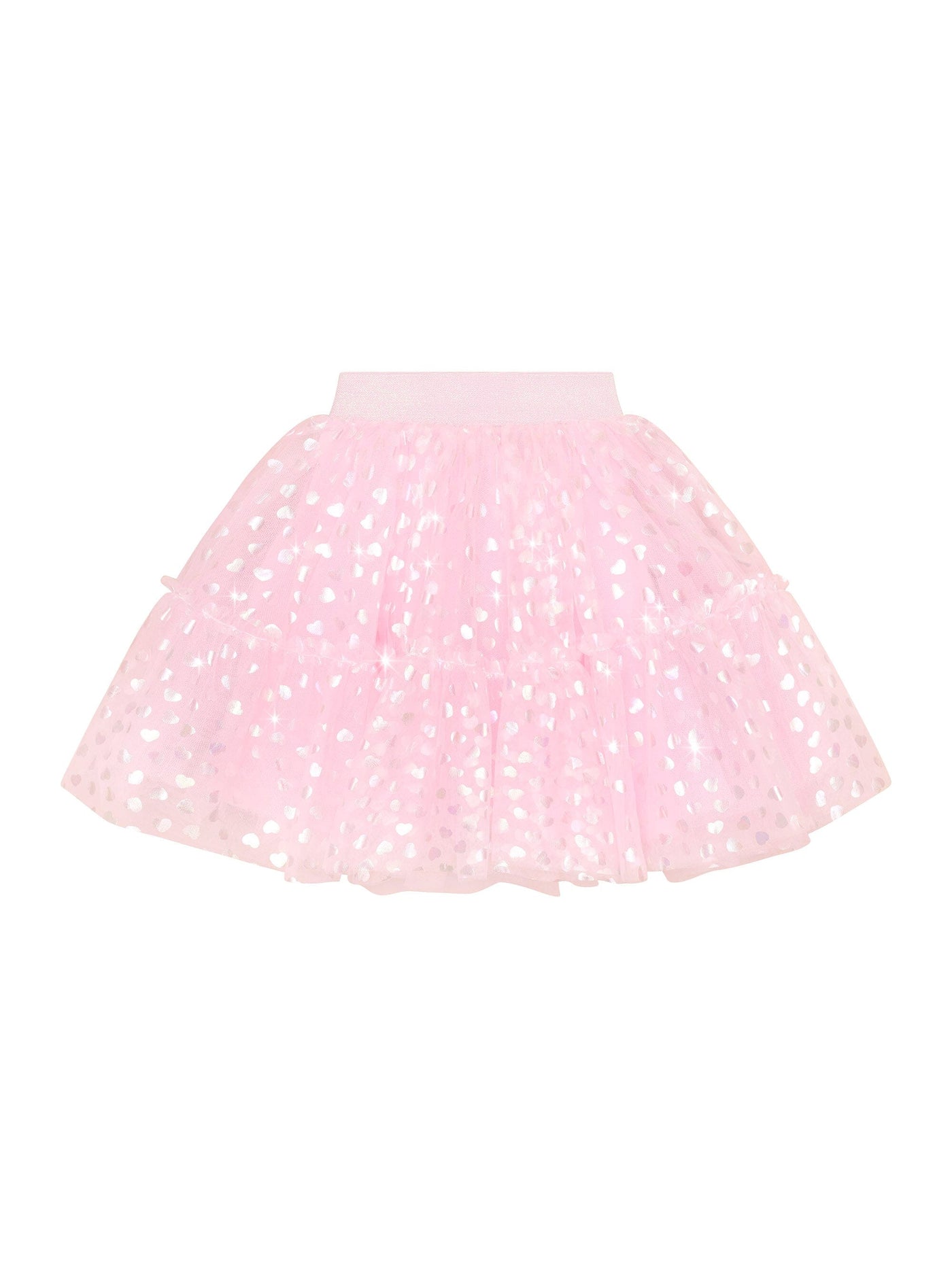 Huxbaby - Shimmer Hearts Party Skirt - HB1287S24 Skirts Huxbaby 