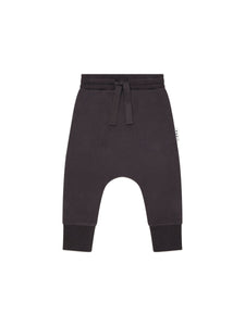 Huxbaby - Soft Black Drop Crotch Pant - HB6374W25