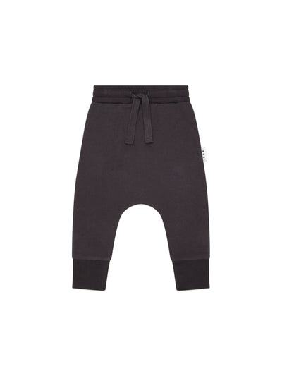 Huxbaby - Soft Black Drop Crotch Pant - HB6374W25 Pants Huxbaby 