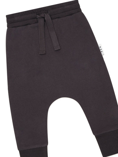 Huxbaby - Soft Black Drop Crotch Pant - HB6374W25 Pants Huxbaby 