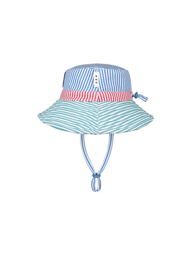Huxbaby - Spliced Stripe Swim Hat - HB7192S25 Swim Hats Huxbaby 