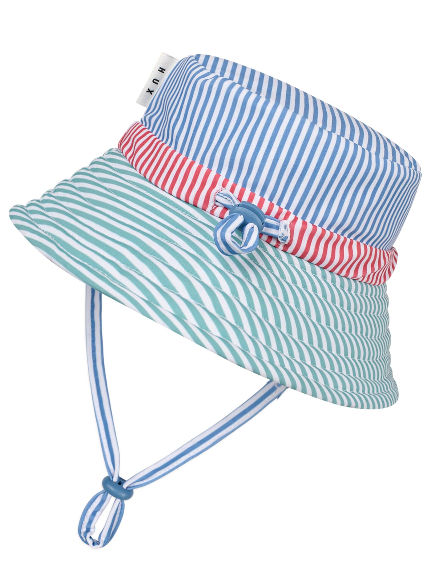 Huxbaby - Spliced Stripe Swim Hat - HB7192S25 Swim Hats Huxbaby 