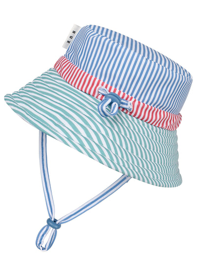 Huxbaby - Spliced Stripe Swim Hat - HB7192S25 Swim Hats Huxbaby 