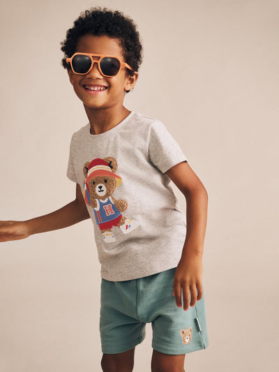 Huxbaby - Sporty Huxbear Tee - HB2113S25 Short Sleeve T-Shirt Huxbaby 