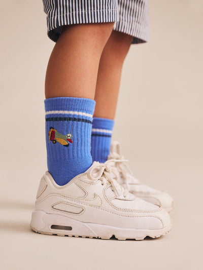 Huxbaby - Sporty Socks 3 Pack Jetsetter - HB8008S25 Socks Huxbaby 