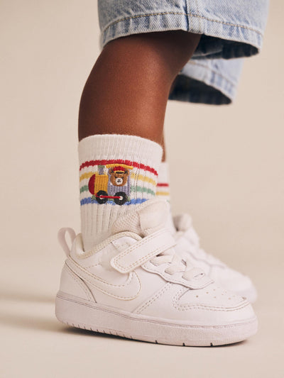 Huxbaby - Sporty Socks 3 Pack Jetsetter - HB8008S25 Socks Huxbaby 