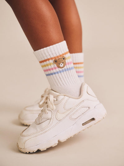 Huxbaby - Sporty Socks 3 Pack Sweetheart - HB8018S25 Socks Huxbaby 