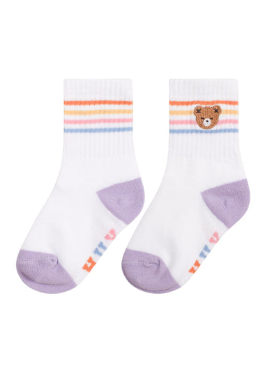 Huxbaby - Sporty Socks 3 Pack Sweetheart - HB8018S25 Socks Huxbaby 