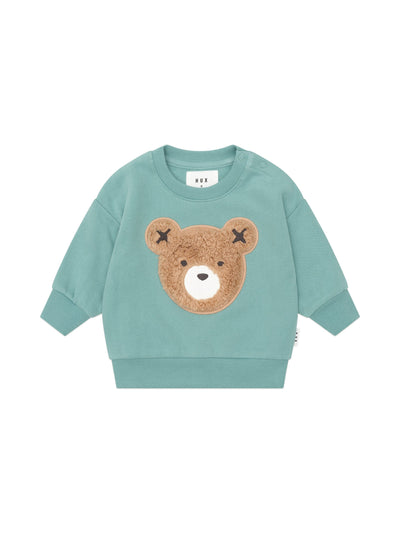 Huxbaby - Sprout Furry Huxbear Sweatshirt - HB3106W25 Jumper Huxbaby 