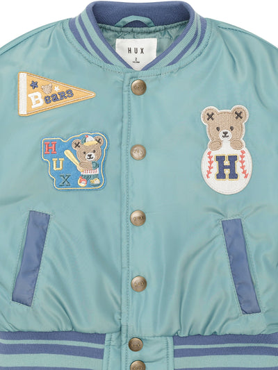 Huxbaby - Sprout Hux College Varsity Jacket - HB4008W25 Jacket Huxbaby 