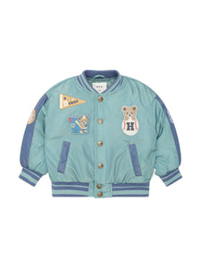 Huxbaby - Sprout Hux College Varsity Jacket - HB4008W25