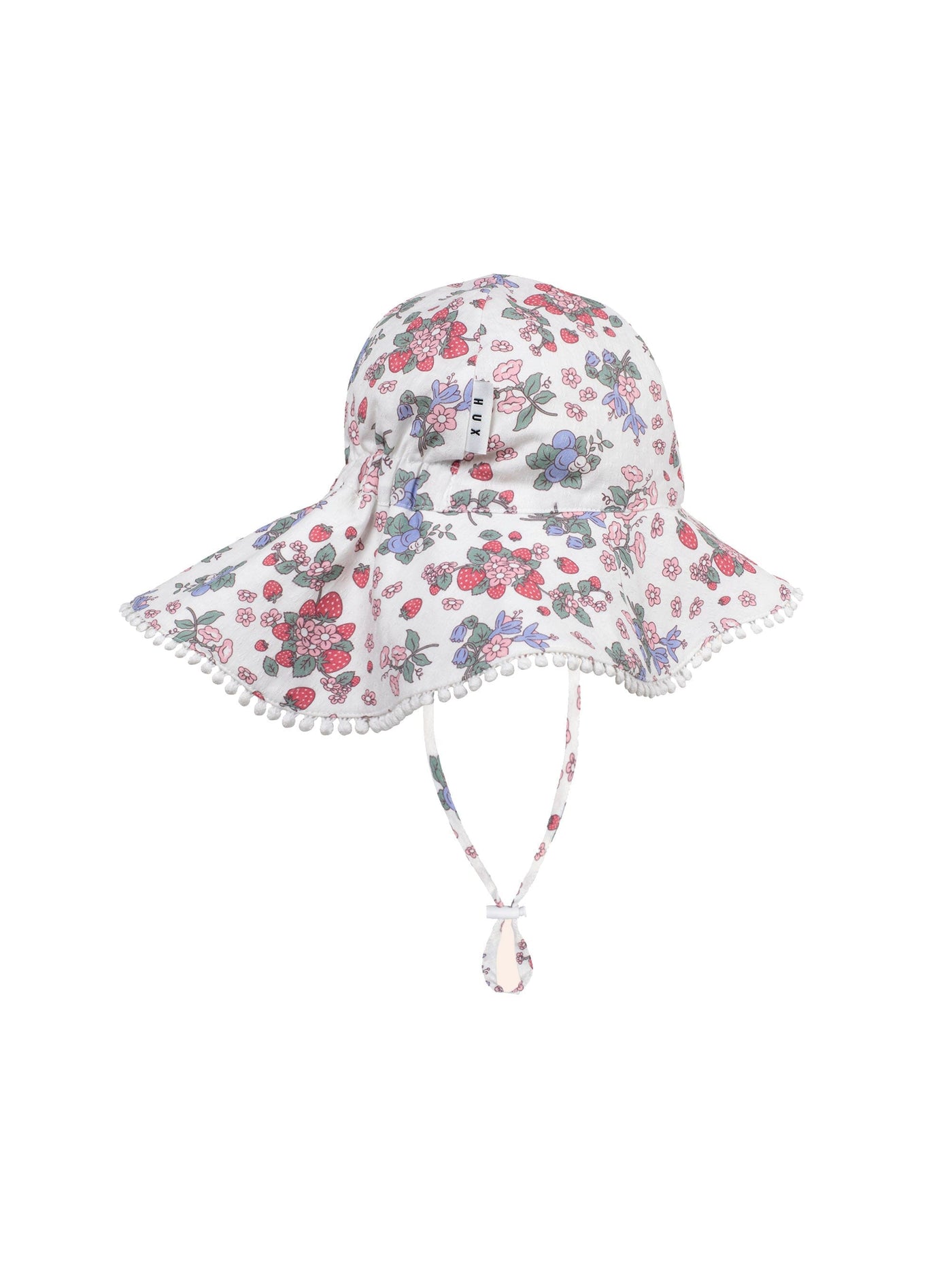 Huxbaby - Stawberry Garden Sunhat - HB8014S25 Hats Huxbaby 