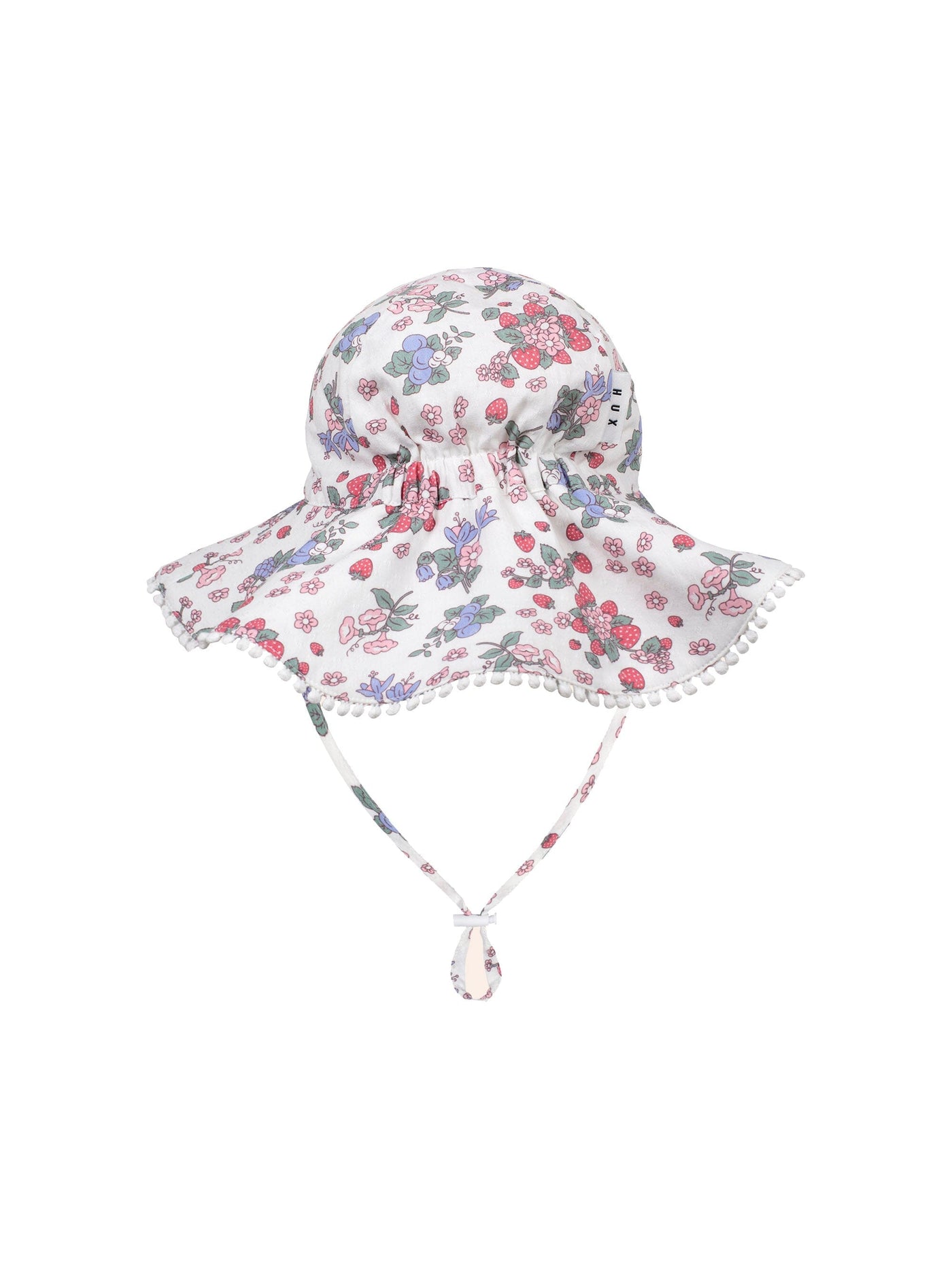 Huxbaby - Stawberry Garden Sunhat - HB8014S25 Hats Huxbaby 