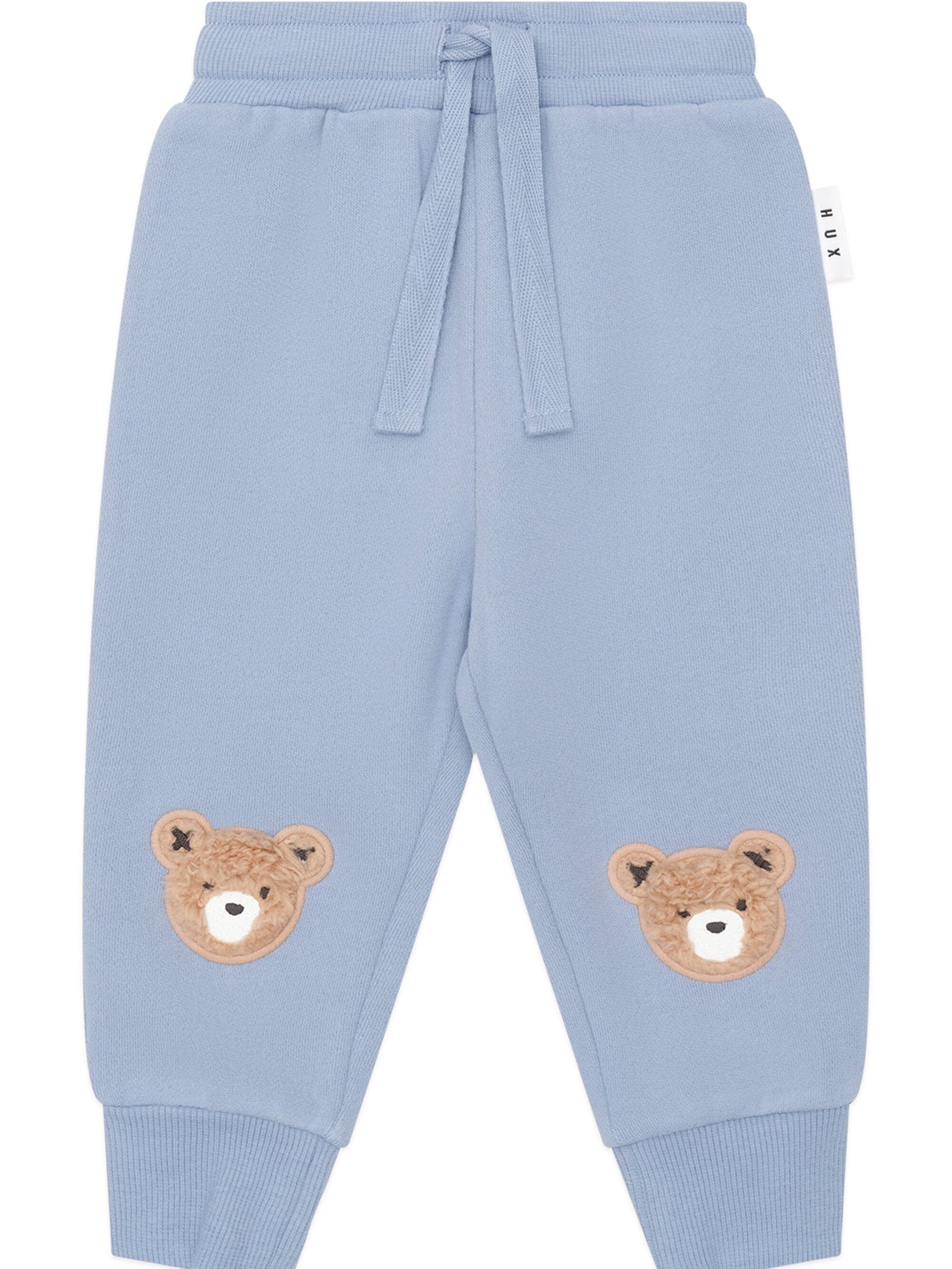 Huxbaby - Stone Blue Furry Huxbear Track Pant - HB6079W25 Trackpants Huxbaby 