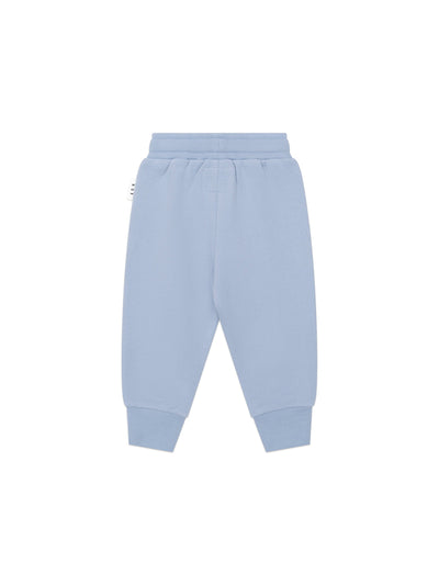 Huxbaby - Stone Blue Furry Huxbear Track Pant - HB6079W25 Trackpants Huxbaby 