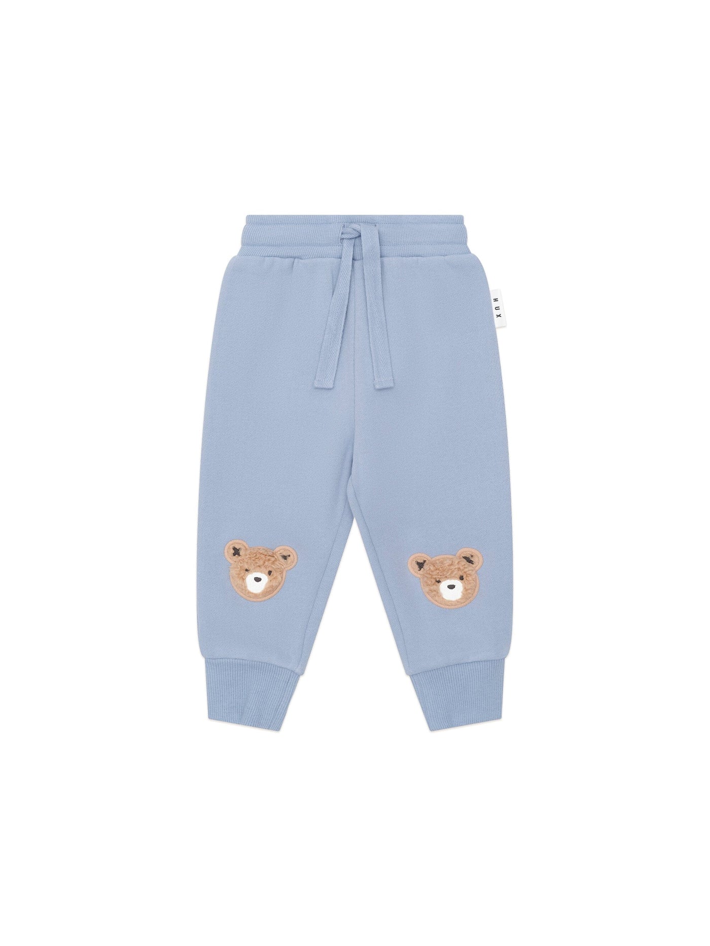 Huxbaby - Stone Blue Furry Huxbear Track Pant - HB6079W25 Trackpants Huxbaby 