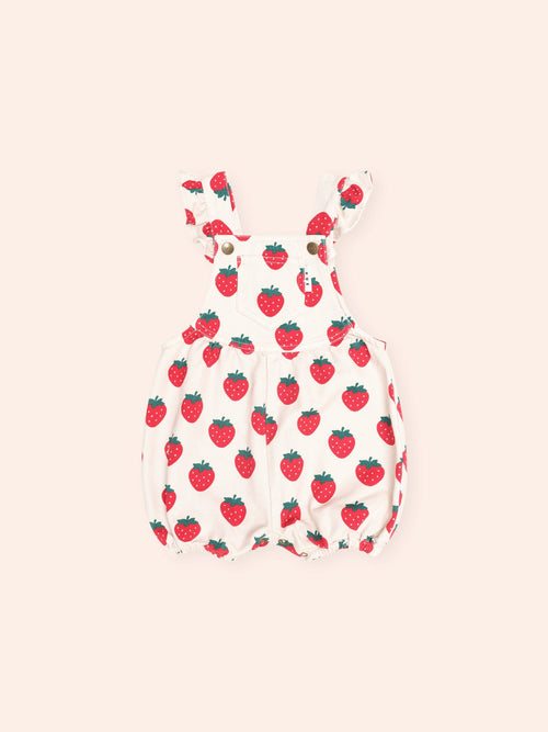 Huxbaby - Strawberry Bubble Romper | Multi Strawberry