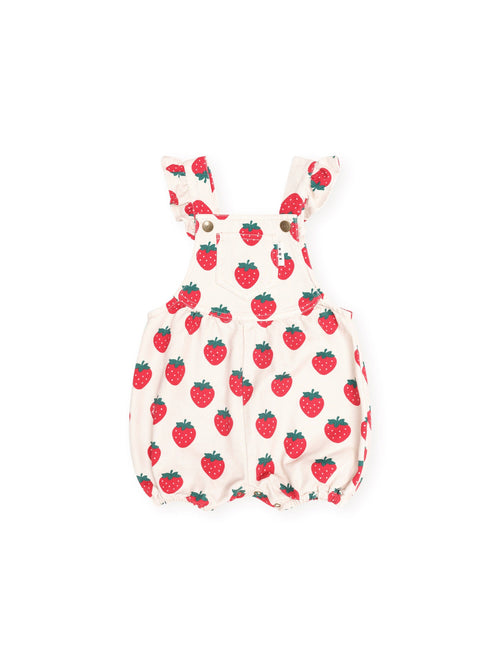 Huxbaby - Strawberry Bubble Romper | Multi Strawberry