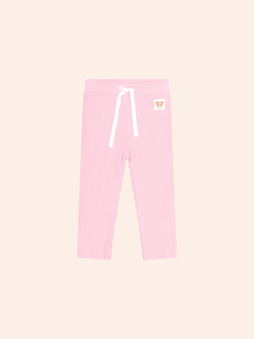Huxbaby - Strawberry Créme Rib Legging | Strawberry Créme