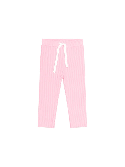 Huxbaby - Strawberry Créme Rib Legging | Strawberry Créme