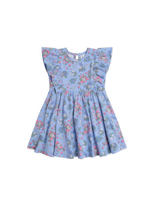 Huxbaby - Strawberry Garden Frill Dress - HB1050S25