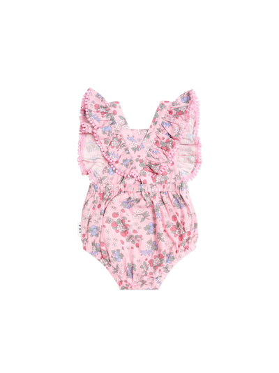 Huxbaby - Strawberry Garden Playsuit - HB0031S25 Playsuit Huxbaby 
