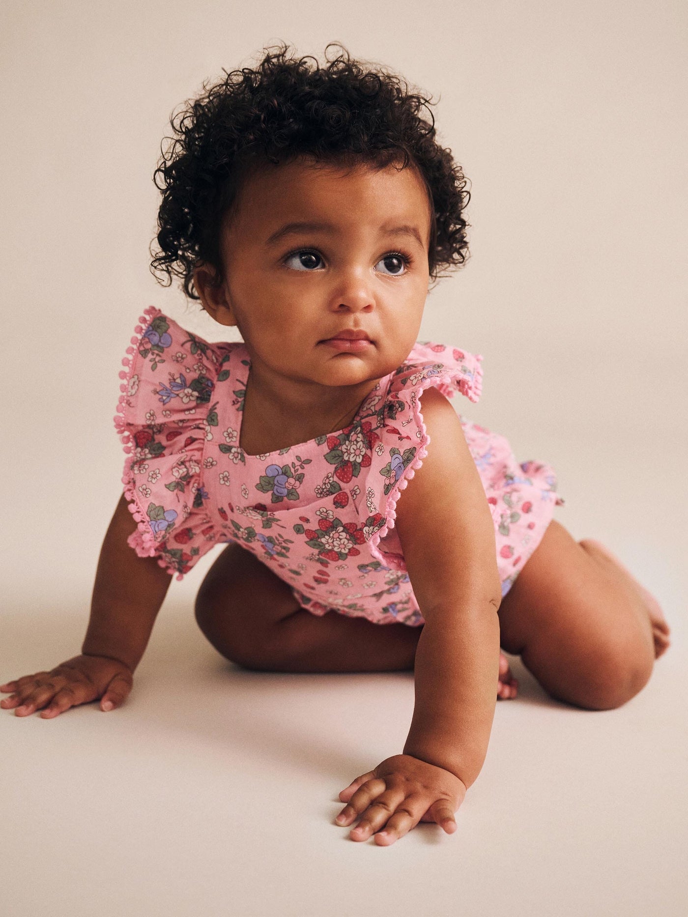 Huxbaby - Strawberry Garden Playsuit - HB0031S25 Playsuit Huxbaby 