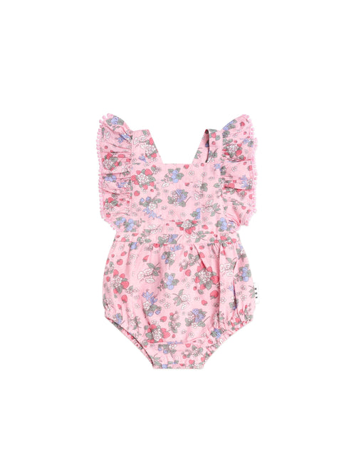 Huxbaby - Strawberry Garden Playsuit - HB0031S25