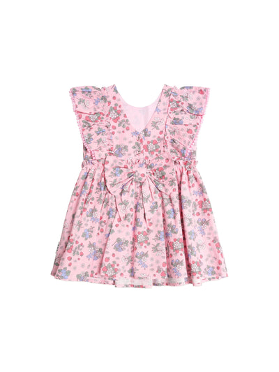 Huxbaby - Strawberry Garden Sunday Best Dress - HB1056S25 Short Sleeve Dress Huxbaby 