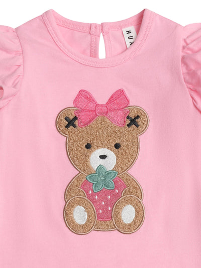 Huxbaby - Strawberry Huxette Frill Top - HB2111S25 Long Sleeve Top Huxbaby 