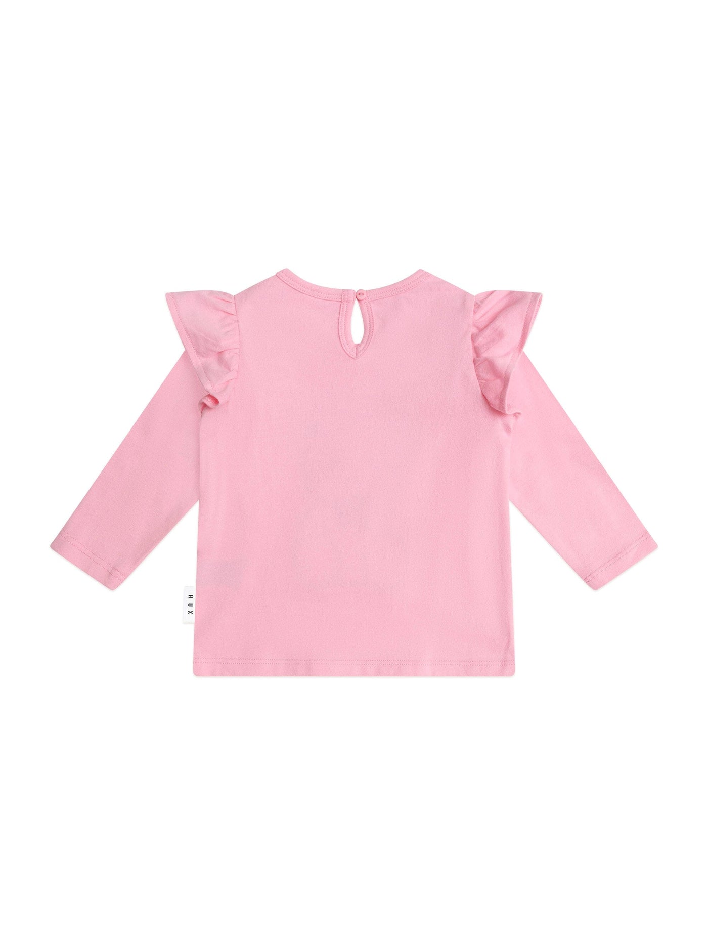Huxbaby - Strawberry Huxette Frill Top - HB2111S25 Long Sleeve Top Huxbaby 