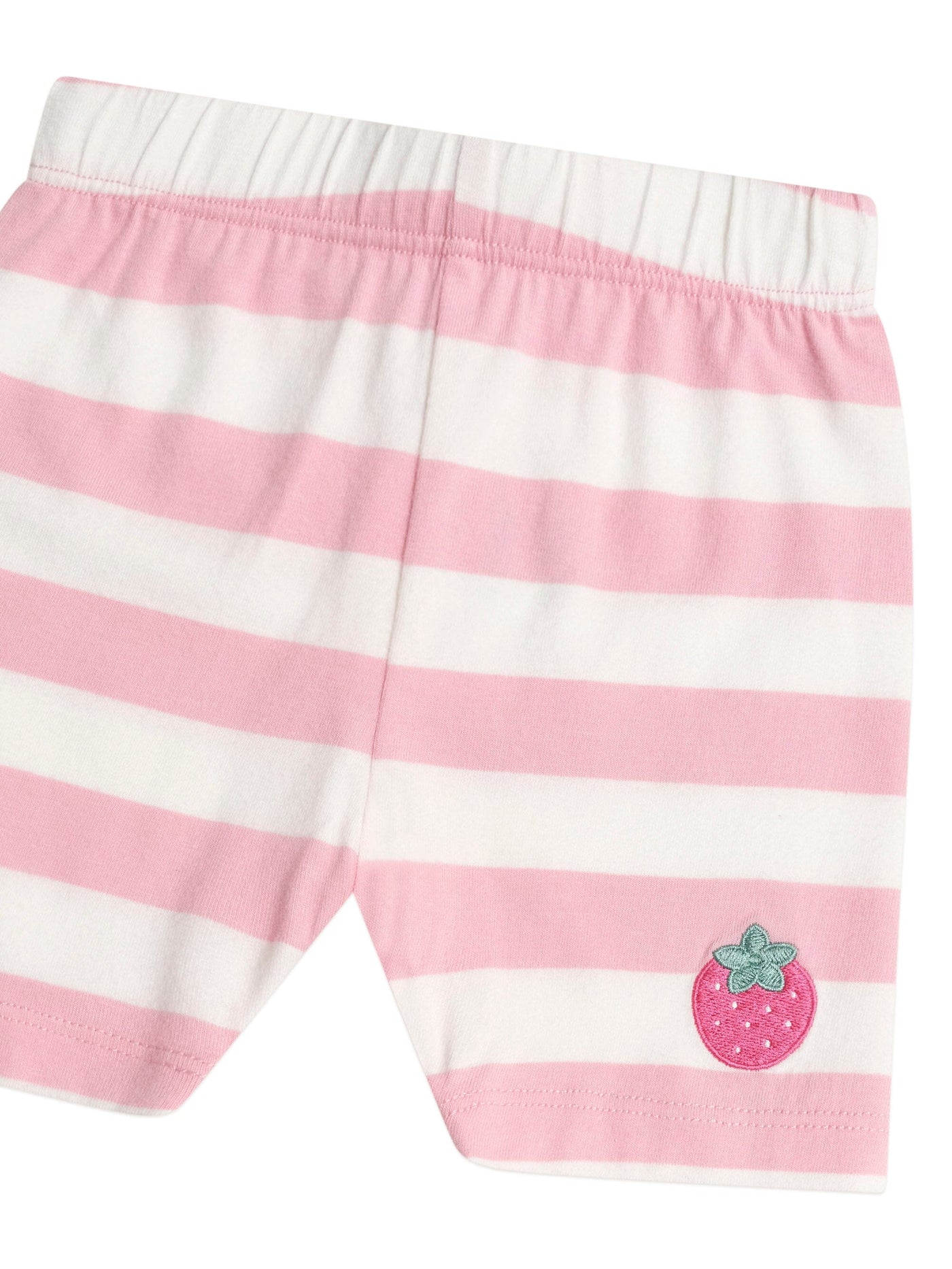 Huxbaby - Strawberry Stripe Bike Short - HB6129S25 Bike Shorts Huxbaby 