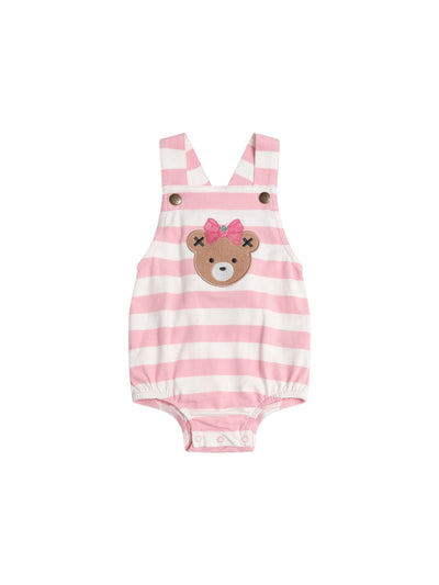 Huxbaby - Strawberry Stripe Playsuit - HB0021S25 Playsuit Huxbaby 