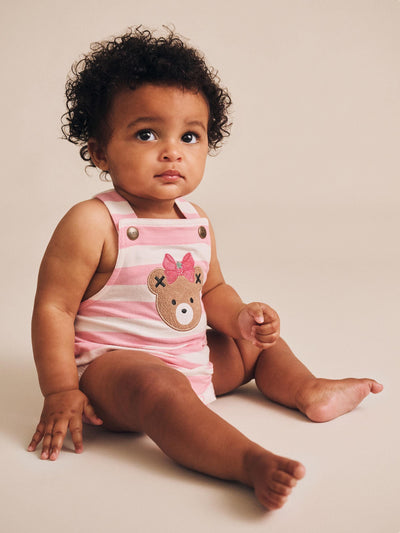 Huxbaby - Strawberry Stripe Playsuit - HB0021S25 Playsuit Huxbaby 