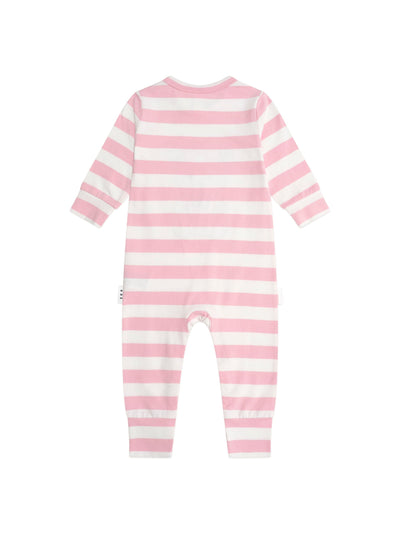 Huxbaby - Strawberry Stripe Romper - HB0025S25 Romper Huxbaby 