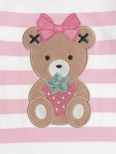 Huxbaby - Strawberry Stripe Romper - HB0025S25 Romper Huxbaby 