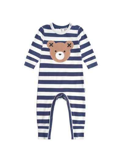 Huxbaby - Stripe Huxbear Romper - HB0026S25 Romper Huxbaby 