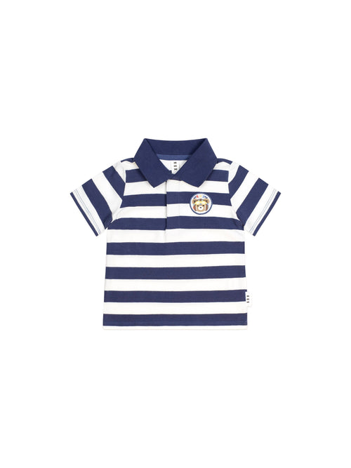 Huxbaby - Stripe Polo Tee - HB2124S25