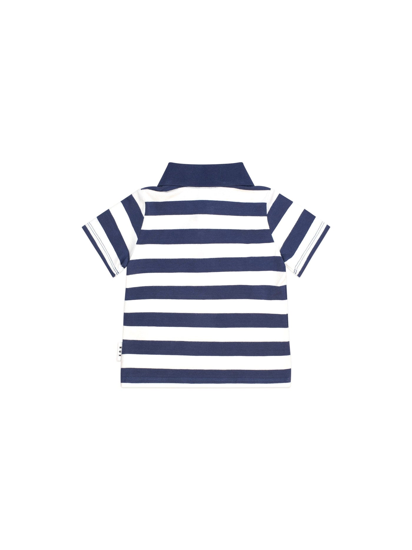 Huxbaby - Stripe Polo Tee - HB2124S25 Short Sleeve T-Shirt Huxbaby 