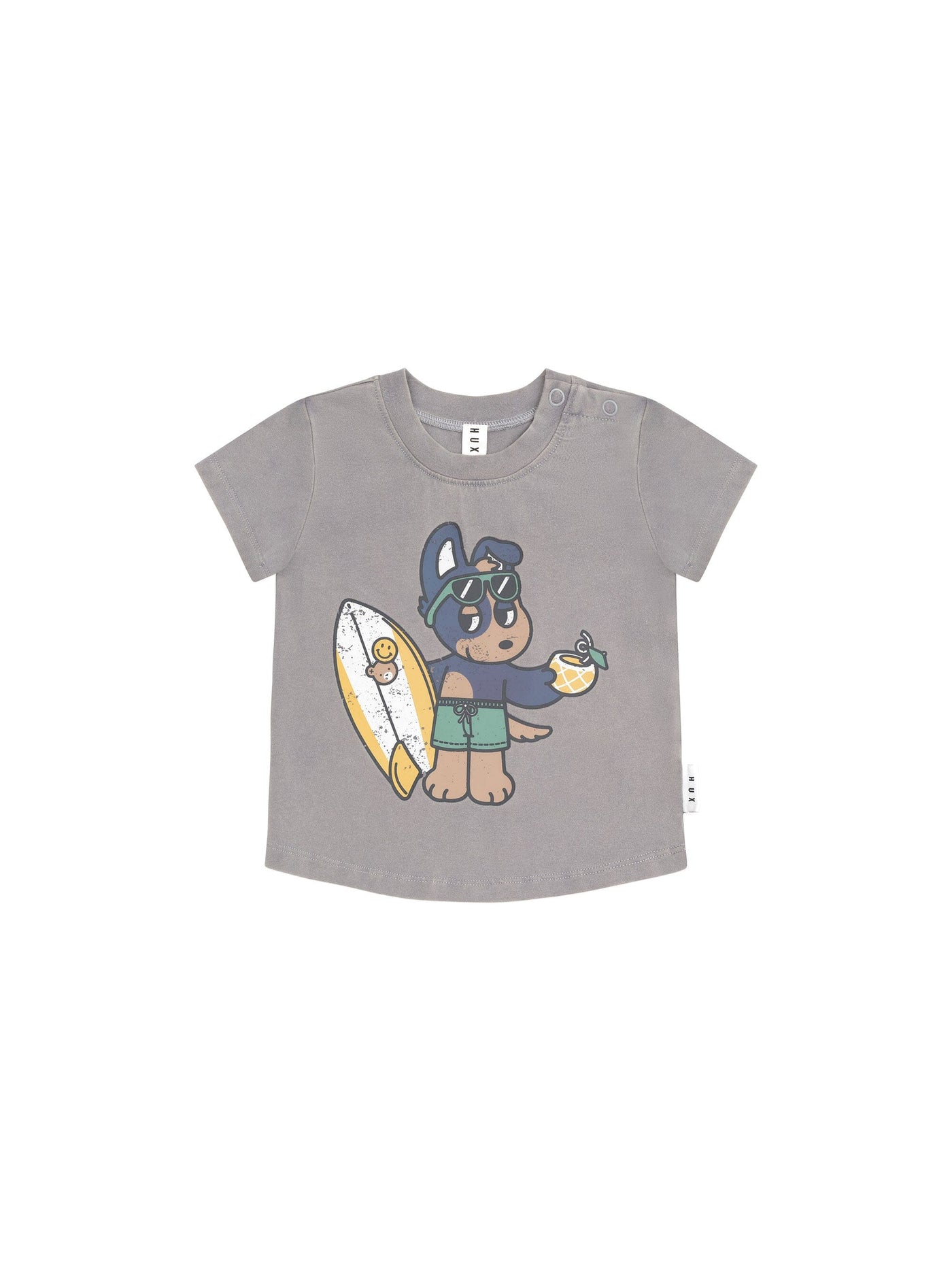 Huxbaby - Surfer Dawg T-Shirt - HB2272S24 Short Sleeve T-Shirt Huxbaby 