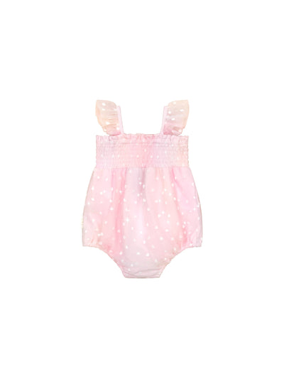 Huxbaby - Sweetheart Frill Tulle Playsuit - HB0234S24 Playsuit Huxbaby 