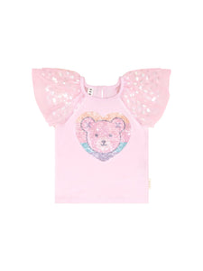 Huxbaby - Sweetheart Sequin Hux Party T-Shirt - HB2284S24