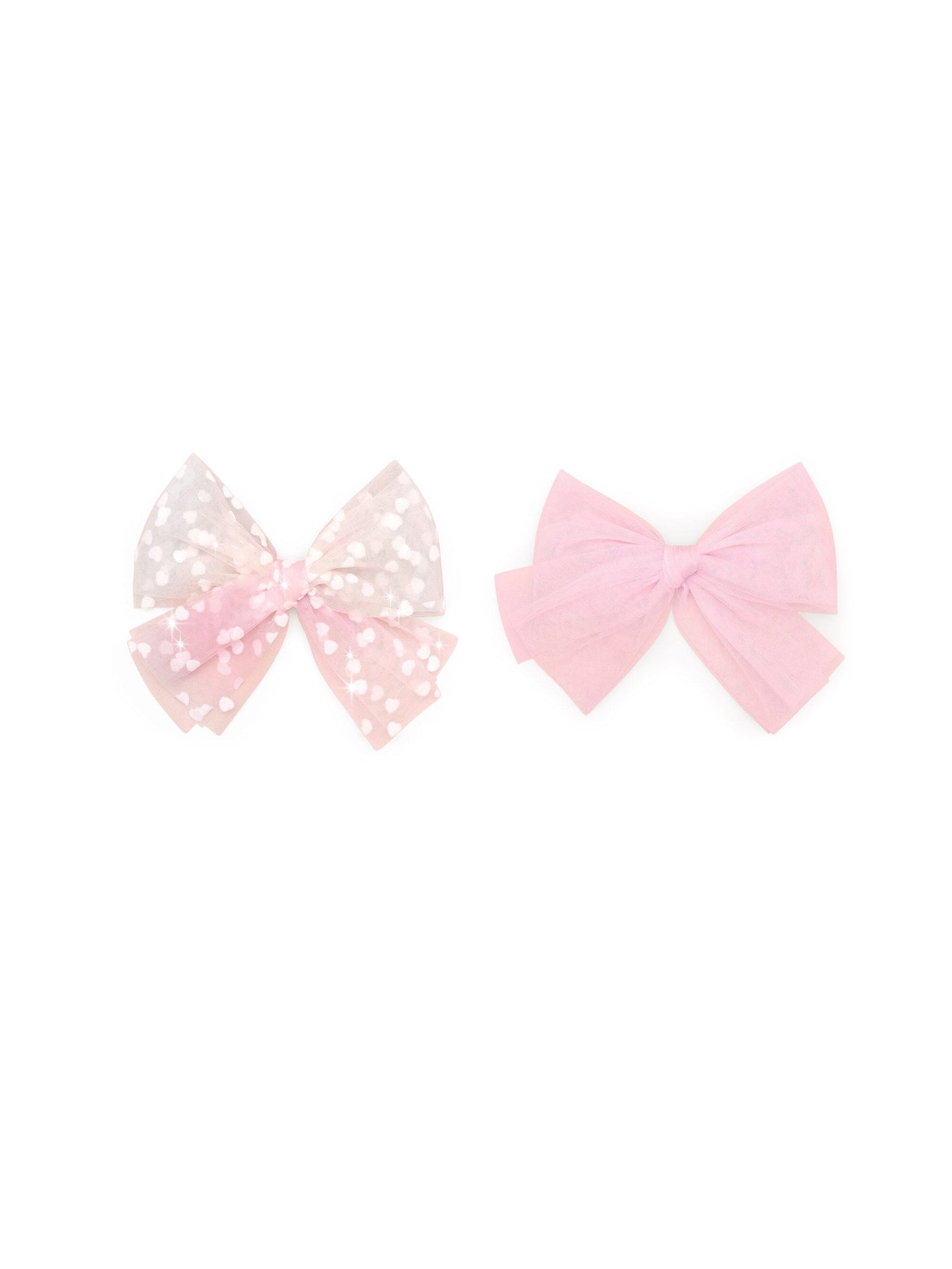 Huxbaby - Sweetheart Tulle 2Pk Hair Bow - HB8219S24 Hair Bows Huxbaby 