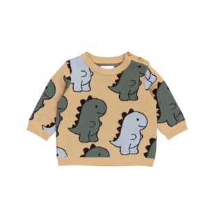 Huxbaby - T-Rex Knit Jumper - HB5090W24