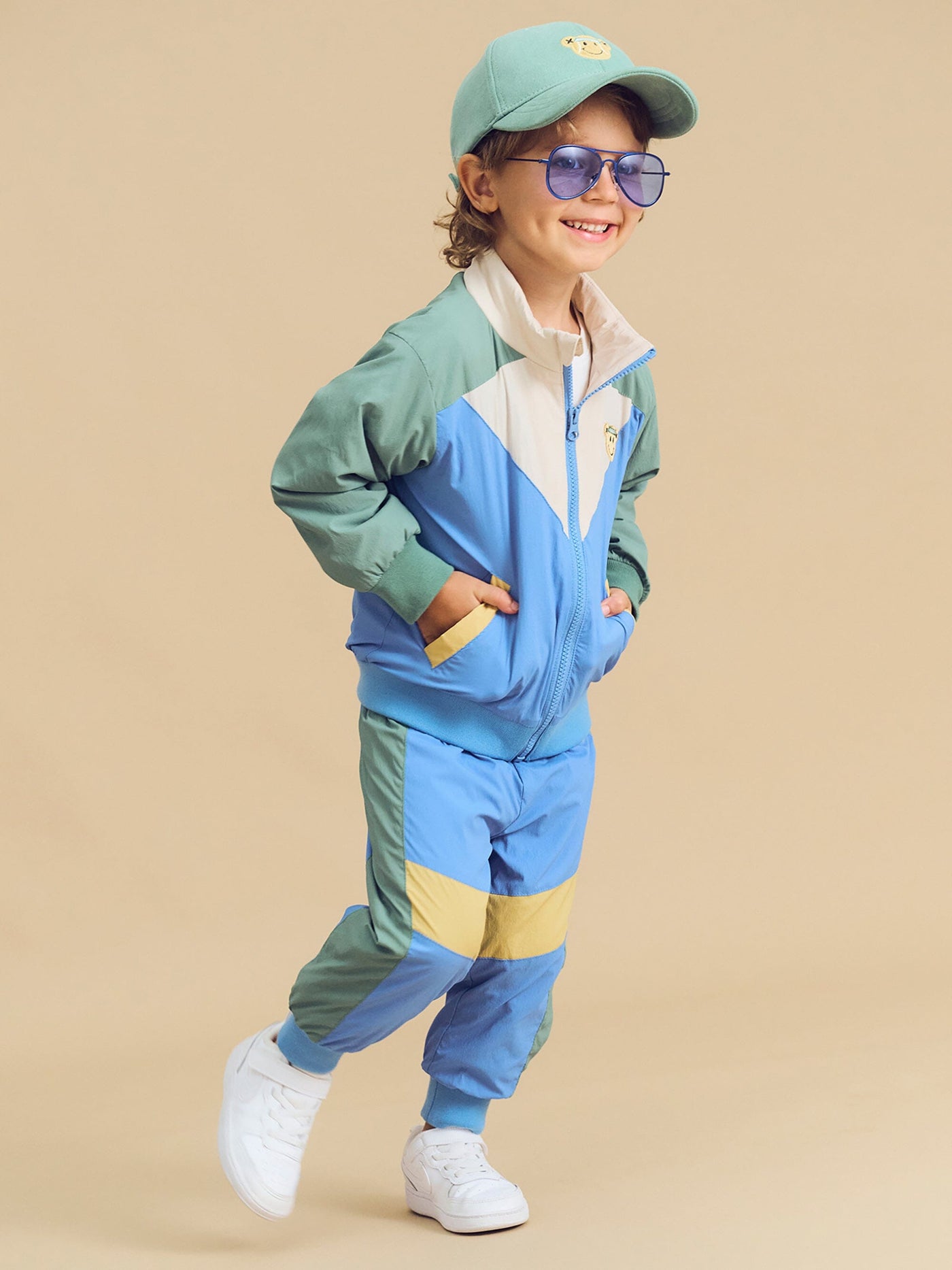 Huxbaby - Tennis Bear Retro Pant - HB6018S24 Pants Huxbaby 