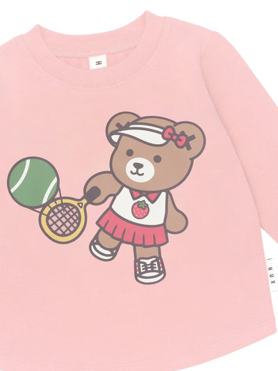 Huxbaby - Tennis Girl Long Sleeve T-Shirt - HB2325S24 Long Sleeve T-Shirt Huxbaby 