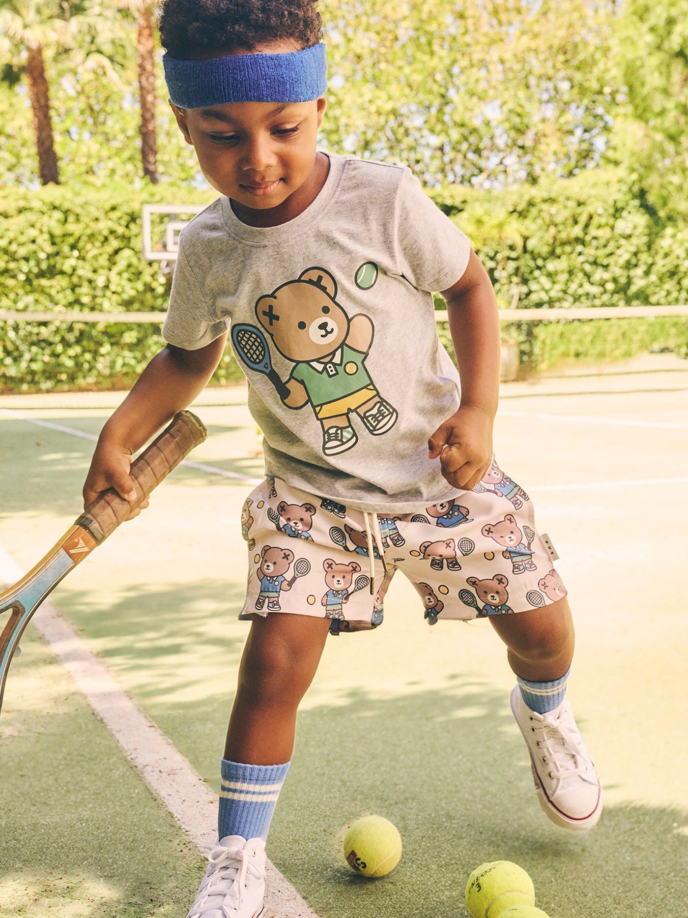 Huxbaby - Tennis Hux T-Shirt - HB2008S24 Short Sleeve T-Shirt Huxbaby 