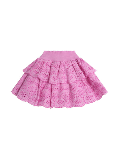 Huxbaby - Tiered Broderie Skirt - HB1274S25 Skirts Huxbaby 
