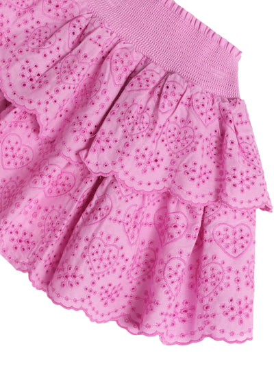 Huxbaby - Tiered Broderie Skirt - HB1274S25 Skirts Huxbaby 
