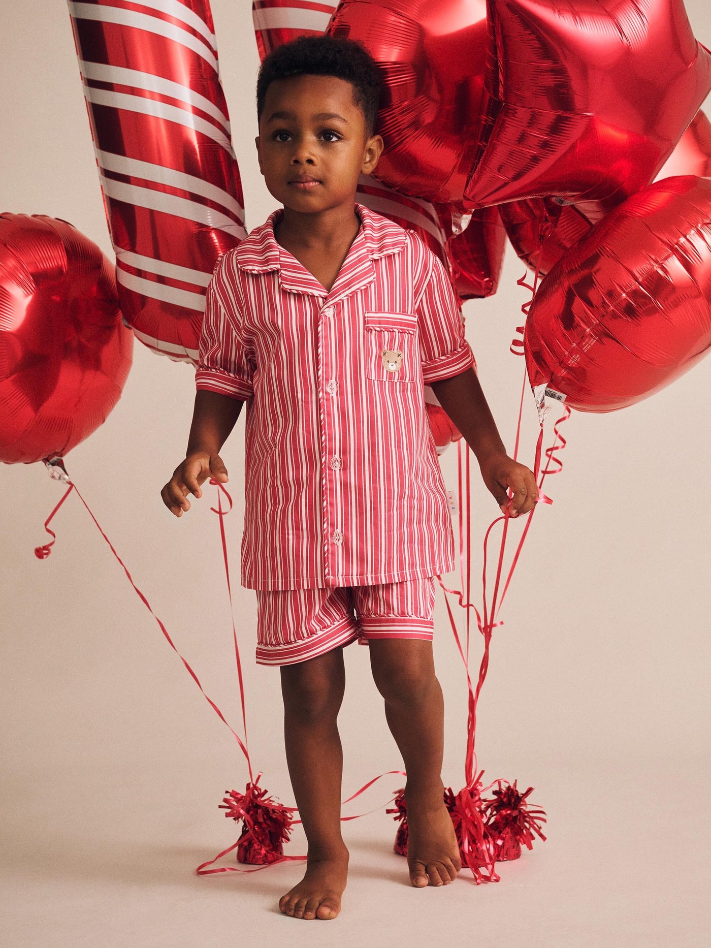 Huxbaby - Tis The Season PJs Candy Cane - HB9335S25 Short Sleeve Pyjamas Huxbaby 